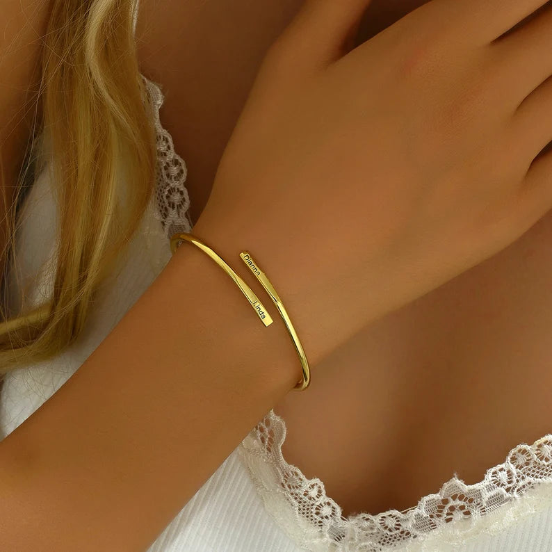 Orbital Elegance Bangle