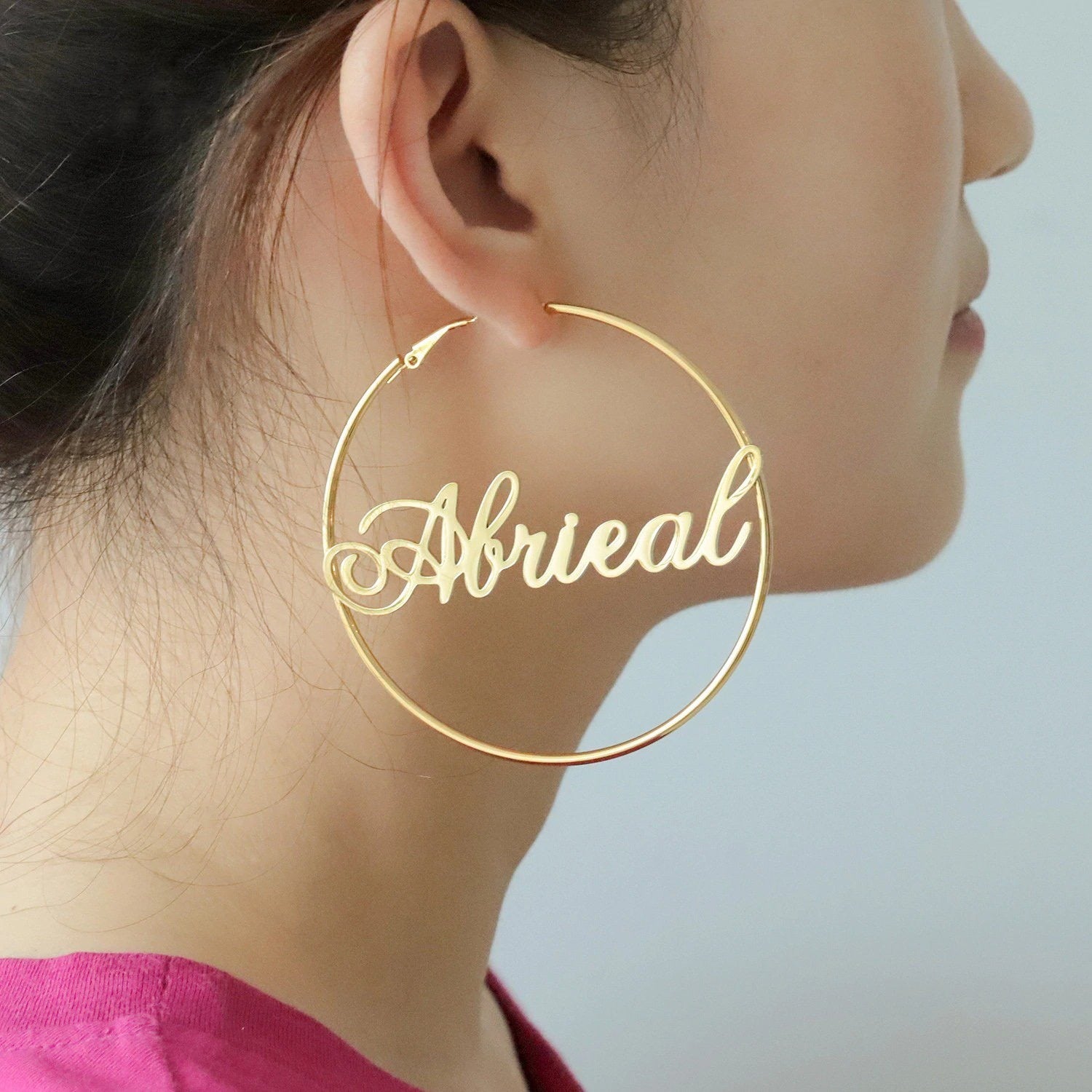 Personalized Name Earrings