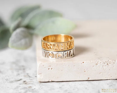 Customize name rings