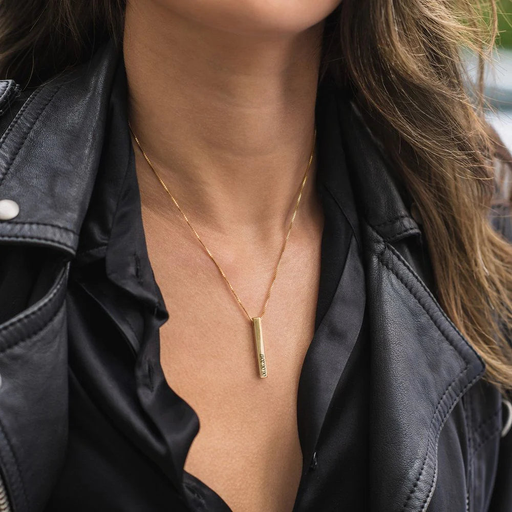 Pillar Bar Necklace